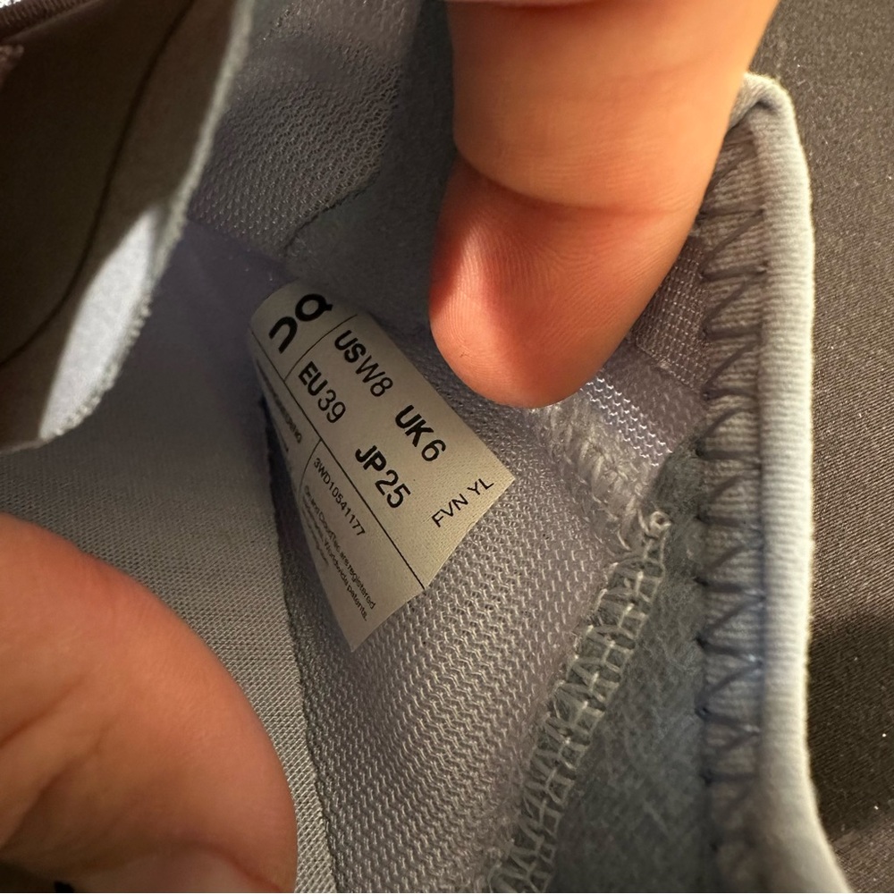 On Running CloudCoast Sneakers in Blue and White - Picture 9 of 9
